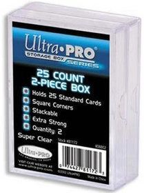 Ultra Pro 25 Count 2 Piece Storage Box