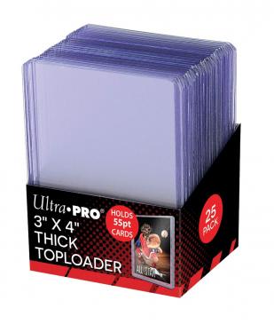 Ultra-Pro Toploaders 55pt- 25 pack