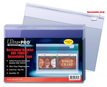 Ultra-pro Horizontal Booklet Magnetic Bag 100pk